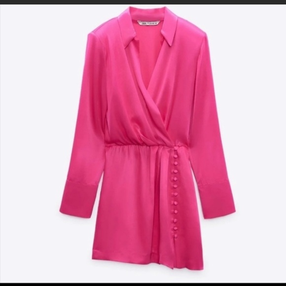 Zara Satin Dress - Picture 4 of 6